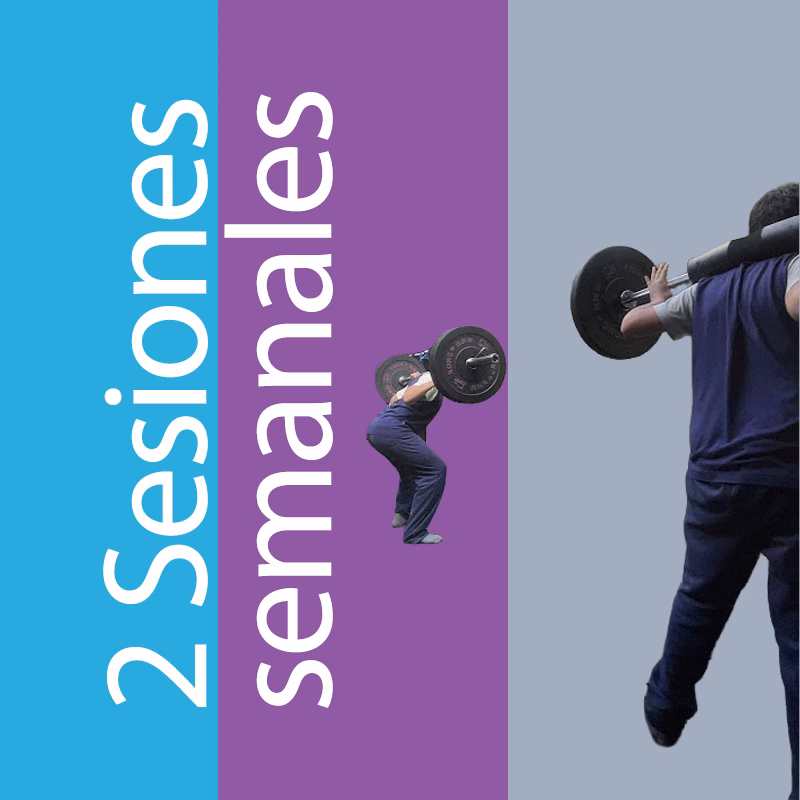 Personalizado 2 sesiones semanales