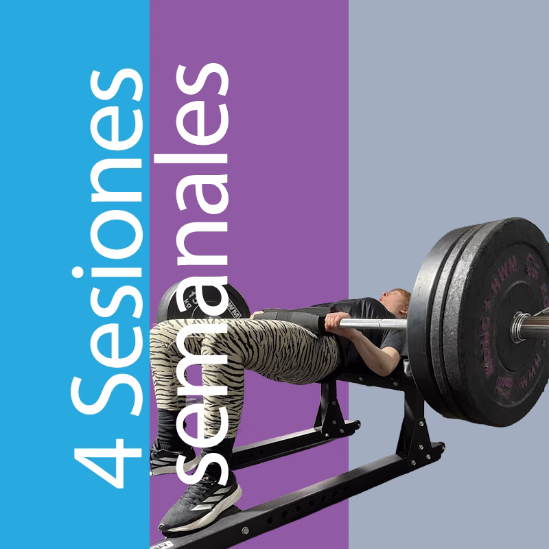 Personalizado 4 sesiones semanales